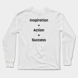 Success Formula Long Sleeve T-Shirt